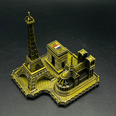 metal souvenir paris view